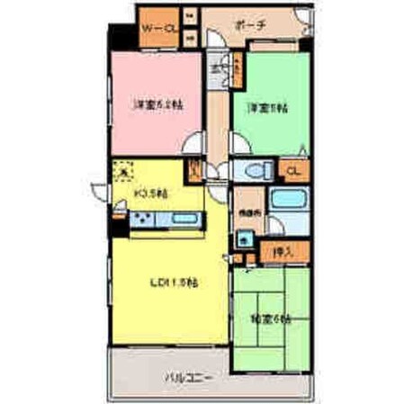 サクセス西高島平の物件間取画像
